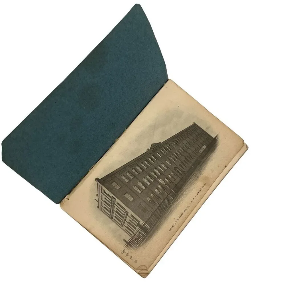 Crosby Steam Gage & Valve Co. 1904 Reference Book Green Antique